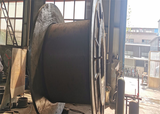 Lebus 0.2-0.5 Inch Grooved Geometry Drum 5-30 Tons Capacity