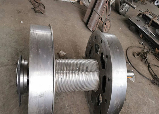 High Efficiency 500kn Oil Dredge Winch With Lebus Grooved Drum
