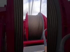 পাউন্ড রিল গ্রুভড উইঞ্চ ড্রাম সামুদ্রিক সরঞ্জাম জন্য কাস্টমাইজড